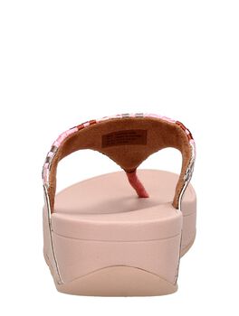 Lulu Silky Weave Toe-Post Sandals