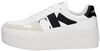 Cupsole Flatform Mix Lth WN - small