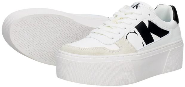 Cupsole Flatform Mix Lth WN - large