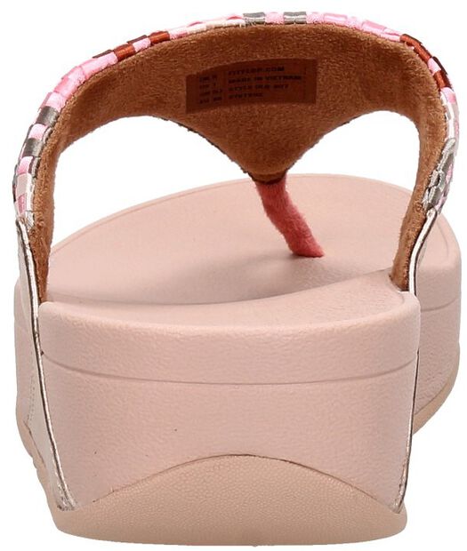 Lulu Silky Weave Toe-Post Sandals - large