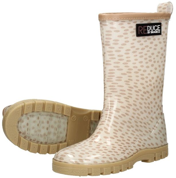 Rainboot Dots Nougat Beige - large