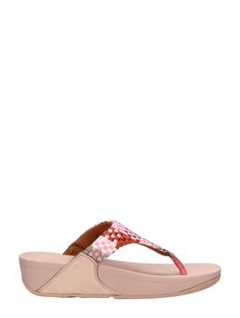 Lulu Silky Weave Toe-Post Sandals