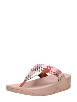 Lulu Silky Weave Toe-Post Sandals