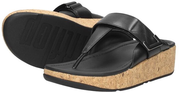 Remi Adjustable Thoe Thongs Leather - large