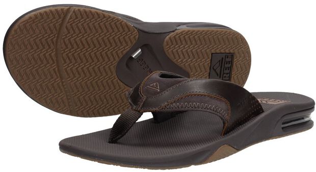 Leather Fanning - large