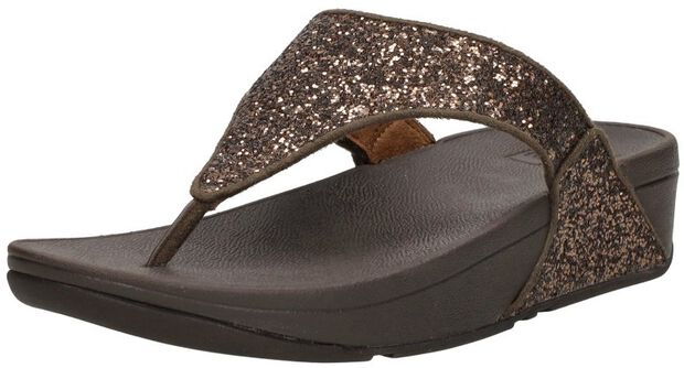 Lulu Glitter Toe - Thongs PU Glitter - large