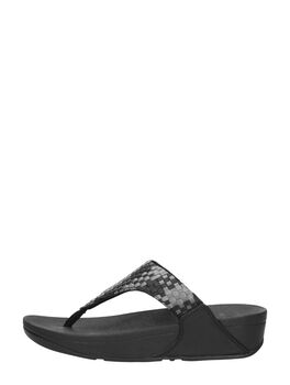 Lulu Silky Weave Toe-Post Sandals